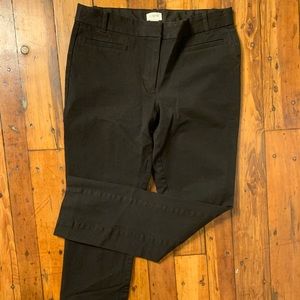 J Crew Black Skinny Dress Pants